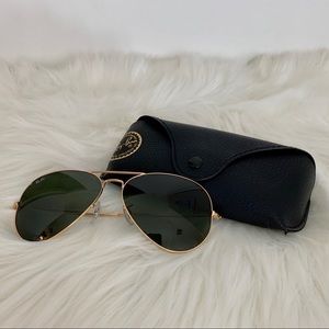 Ray Ban Oversized Aviator Sunglasses